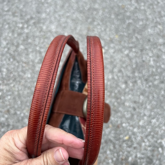 Vintage Brahmin Calf Hide Fruit and Floral Purse - Picture 8 of 14